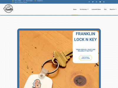 franklinlocknkey.net snapshot