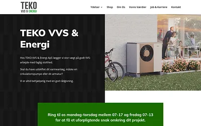 teko-vvs.dk snapshot