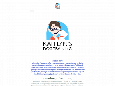 www.kaitlynsdogtraining.com snapshot