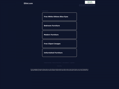 elliot.com snapshot