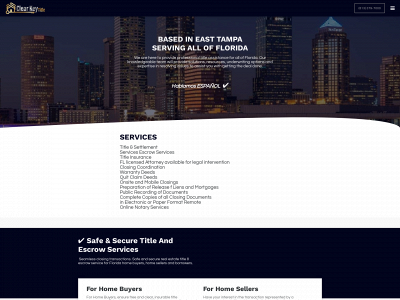 www.clearkeytitle.com snapshot