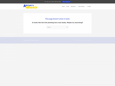 adrianswheels.com snapshot