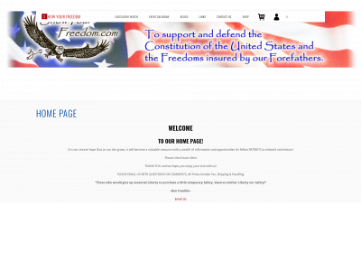 showyourfreedom.com snapshot