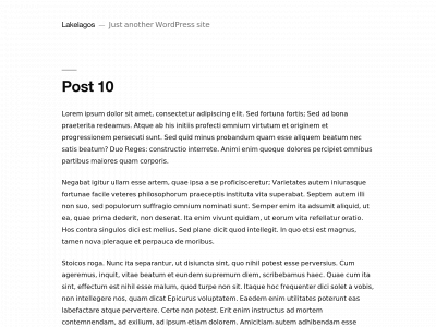 lakelagos.com snapshot