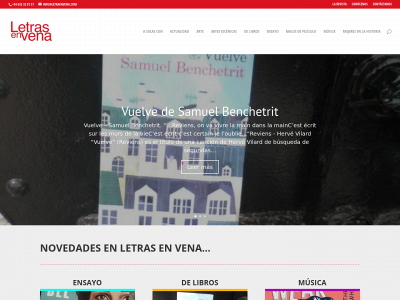 letrasenvena.com snapshot