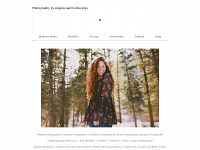 angelagarmendia.com snapshot