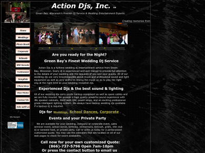actiondjs.net snapshot