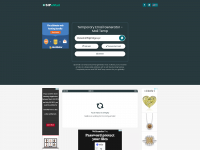 sipemail.com snapshot