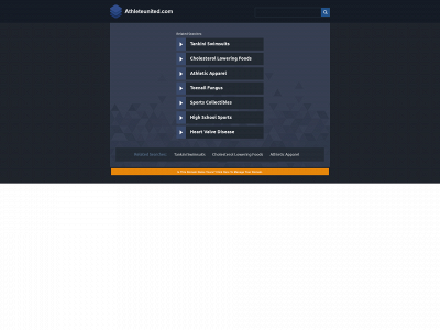 athleteunited.com snapshot
