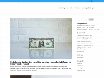 economicsunfiltered.com snapshot