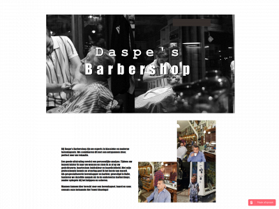 daspesbarbershop.be snapshot
