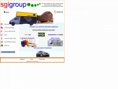 sgigroup.biz snapshot
