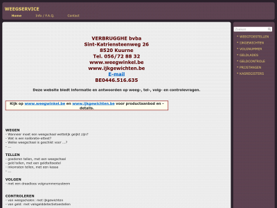 weegservice.be snapshot