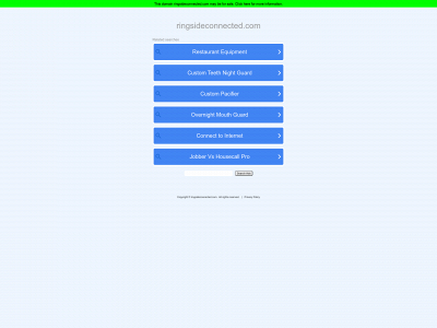 ringsideconnected.com snapshot