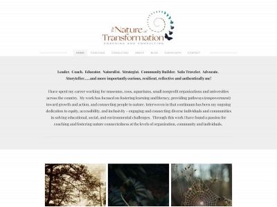 www.natureoftransformation.com snapshot