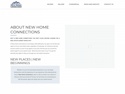 newhomeconnections.org snapshot