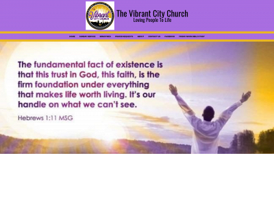 thevibrantcity.org snapshot