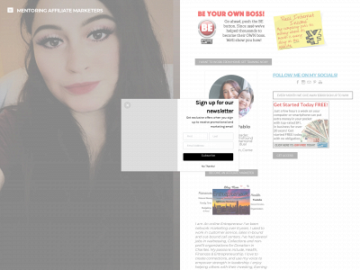 www.mentoringaffiliatemarketers.com snapshot