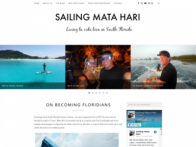 sailingmatahari.com snapshot