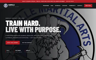 danvillemartialartsky.com snapshot
