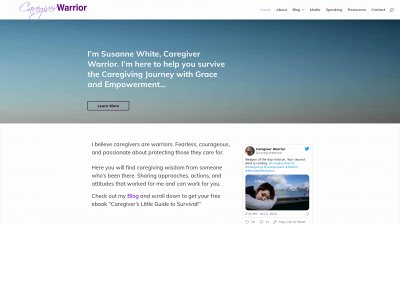 caregiverwarrior.com snapshot