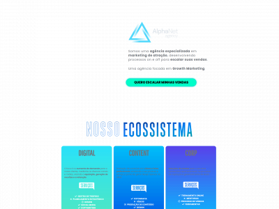 alphanetagency.com snapshot