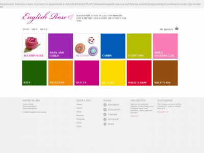 english-rose.org.uk snapshot