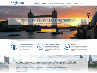 engelskselskab.dk snapshot