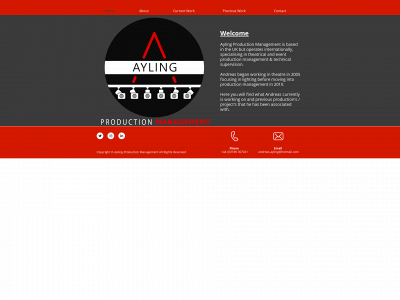 aylingproductionmanagement.com snapshot