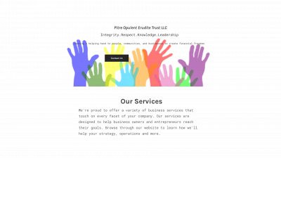 www.pitreopulenteruditetrust.com snapshot