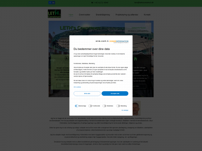 lethsconstruct.dk snapshot
