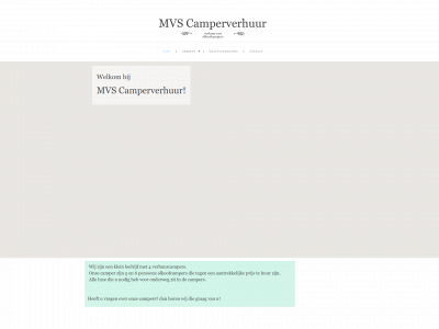 mvscamperverhuur.nl snapshot