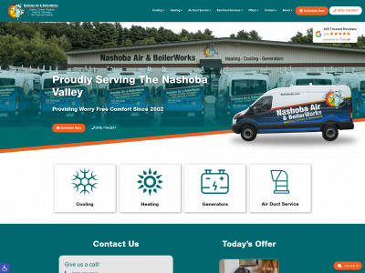 nashobaair.com snapshot