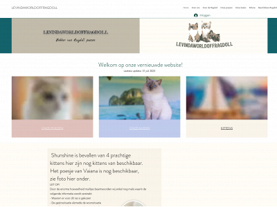 levindaworldoffragdoll.nl snapshot