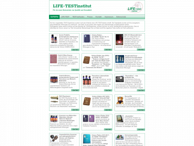 life-testinstitut.eu snapshot