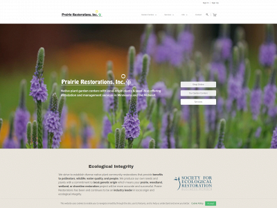 prairieresto.com snapshot