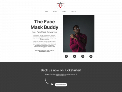 thefacemaskbuddy.com snapshot