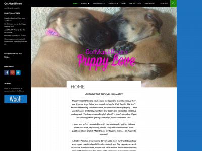 gotmastiff.com snapshot