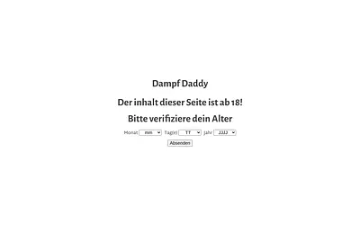 dampf-daddy.de snapshot