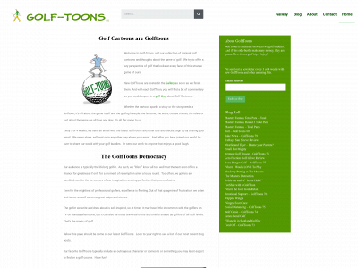 golf-toons.com snapshot