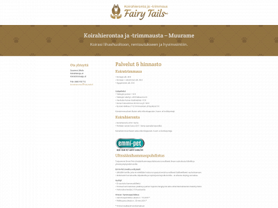 fairytails.fi snapshot
