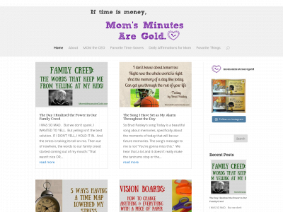 momsminutesaregold.com snapshot