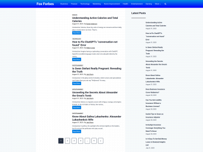 foxforbes.com snapshot