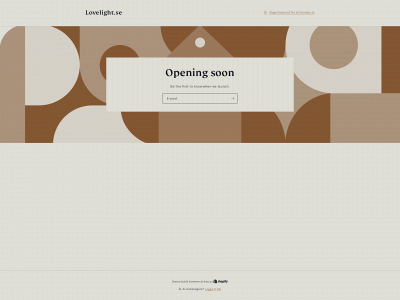 lovelights.se snapshot