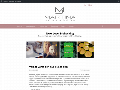 martinajohansson.se snapshot
