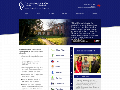 cadwalladerllp.co.uk snapshot