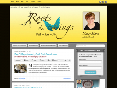 therootsandwings.com snapshot