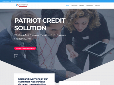 patriotcreditsolutions.com snapshot