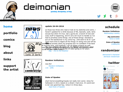 deimonian.net snapshot