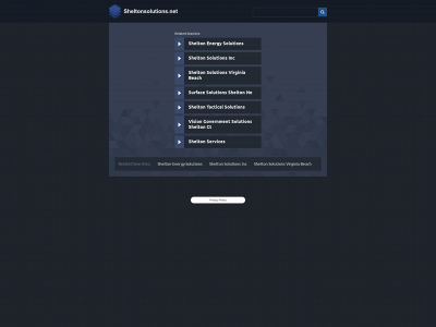 sheltonsolutions.net snapshot